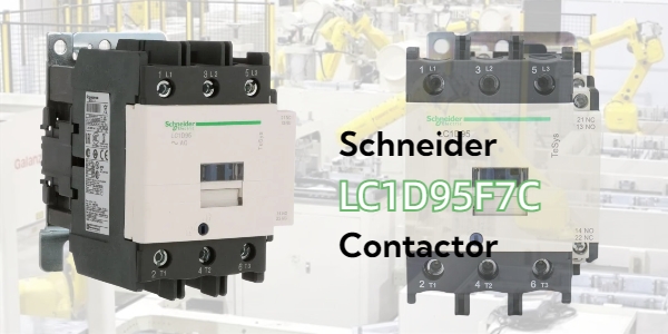 Schneider Electric presenta el nuevo contactor TeSys D LC1D95F7C